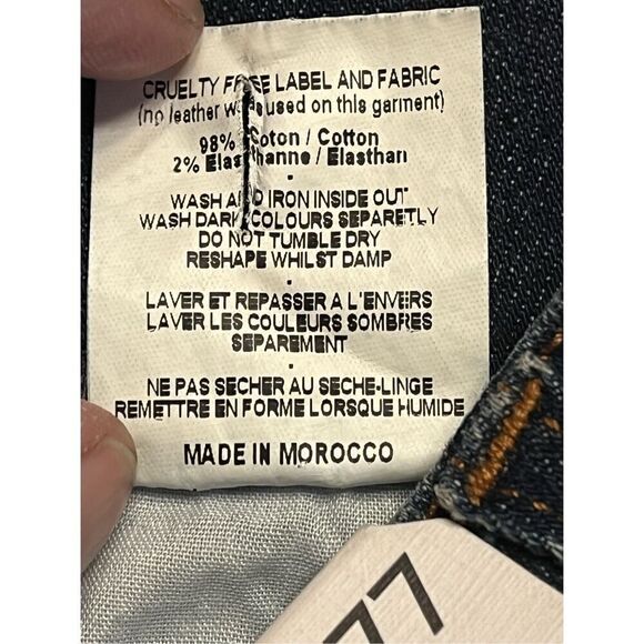 April77 Joey Lady Skinny Jeans Womens 27 Indigo Wash nwt (2022) - Picture 8 of 8